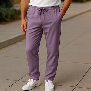 Bogey Boys by Macklemore Tracksuit Jogger Pants, Lavender, Size 32, NWT
